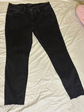Lucky Brand black ankle jeans, size 8 / 29.